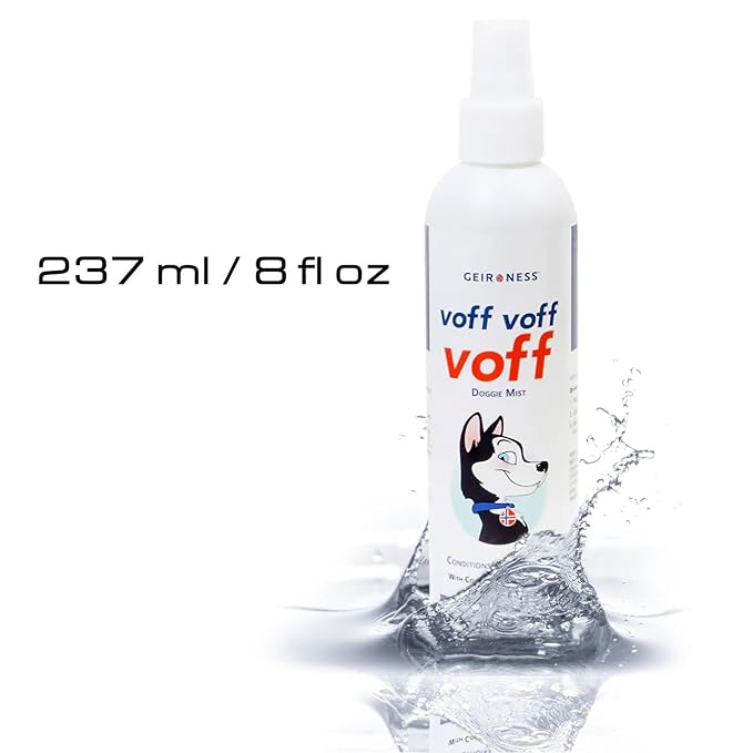 Geir Ness Voff Voff Voff Doggie Mist - All Natural Cologne Spray for Dogs - Pet Deodorant Spray with Plant Base Natural Ingredients