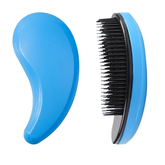 Small Dog Brush Puppy Brush for Small Dogs Soft Dog Bath Brusher Gentle Dogs Hair Remover Brushes Grooming Tool for Teddy Yorkies Maltese Shih Tzu Chihuahua Puppy Hair Brushes, Blue