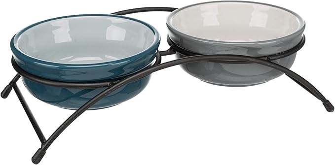 TRIXIE Eat on Feet Dog Feeder Set