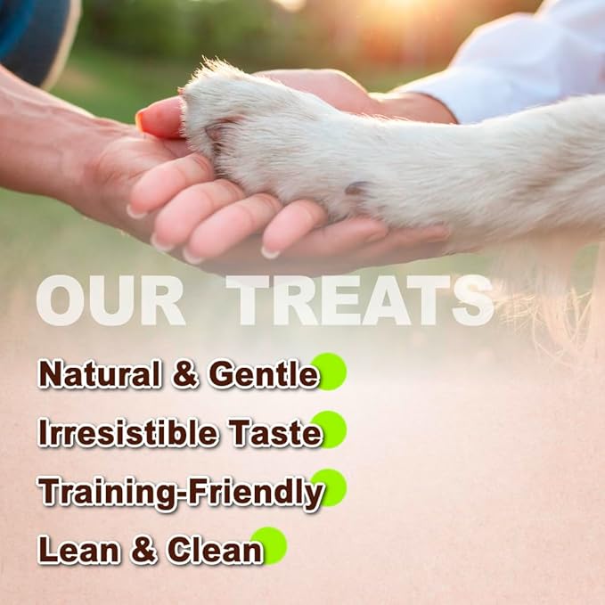 A Freschi srl Soft Turkey Dog Treats, USA-Sourced Trukey, All-Natural, Hypoallergenic, High-Protein, Low-Fat, Healthy & Easily Digestible, Puppy & Training Snack, Stick 16oz