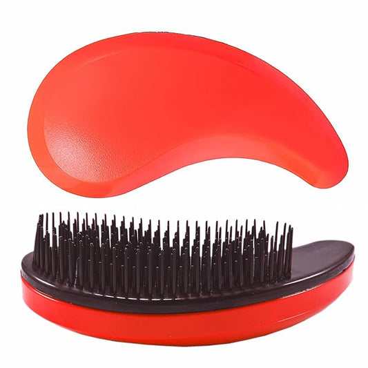 Puppy Brush, Soft Dog Brush for Grooming, Puppy Hair Remover Brush Comb, Grooming Tool for Poodles,Teddy, Yorkies, Maltese, Shih Tzu, Chihuahua, Orange