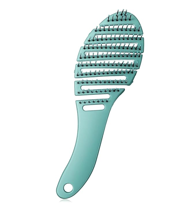 Small Dog Brushes for Grooming, Shih Tzu Brush, Flexible Pin Brush for Small Dogs, Shih Tzu Yorkies, and Maltipoos Hair, (Light Green)