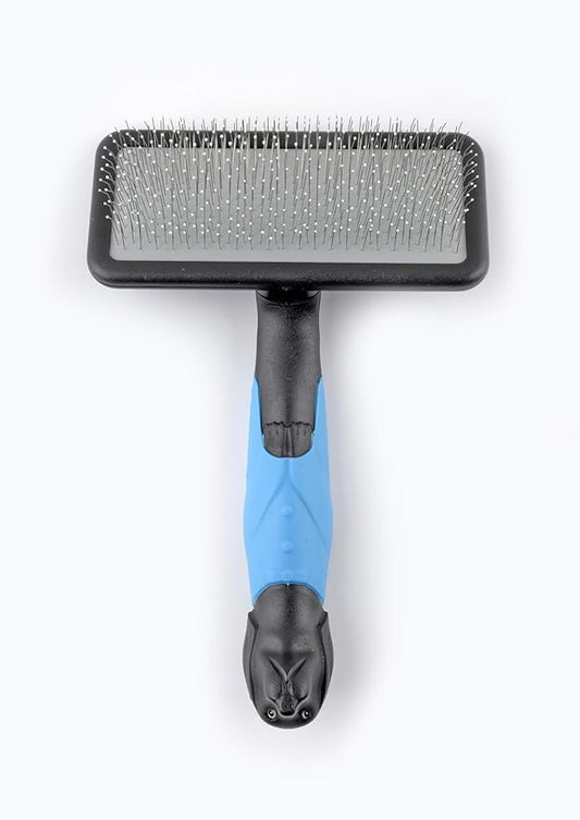 Mr. Slick Medium Slicker Brush, Slicker Brush for Dogs, Dog Brush, Poodle Brush, Dog Brush for Shedding, Dog Grooming, Pet Supplies, Comb Substitute, Dog Products, Brushes for any Grooming Kit
