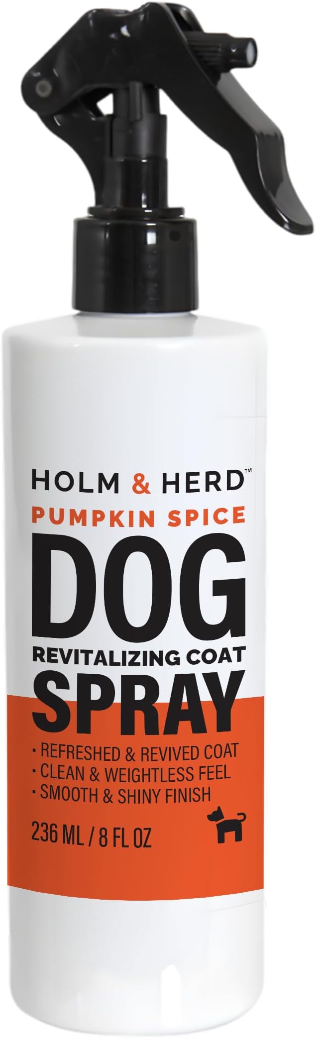 Pumpkin Spice Dog Care Gift Bundle – 3 Piece Grooming Set with Bubble Bath Shampoo Alternative, Deodorizing Coat Spray & Moisturizing Serum – Luxury Spa Kit & Fall Dog Gift (Pumpkin Spice)