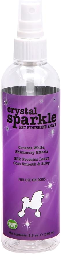 Showseason® Crystal White Sparkle Spray 8.5 oz. | Paraben and Cruelty-Free | Biodegradable and Non-Toxic | Made in The USA