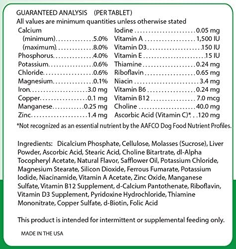 Healthy Breeds Goldendoodle Multi-Tabs Plus Chewable Tablets 180 Count
