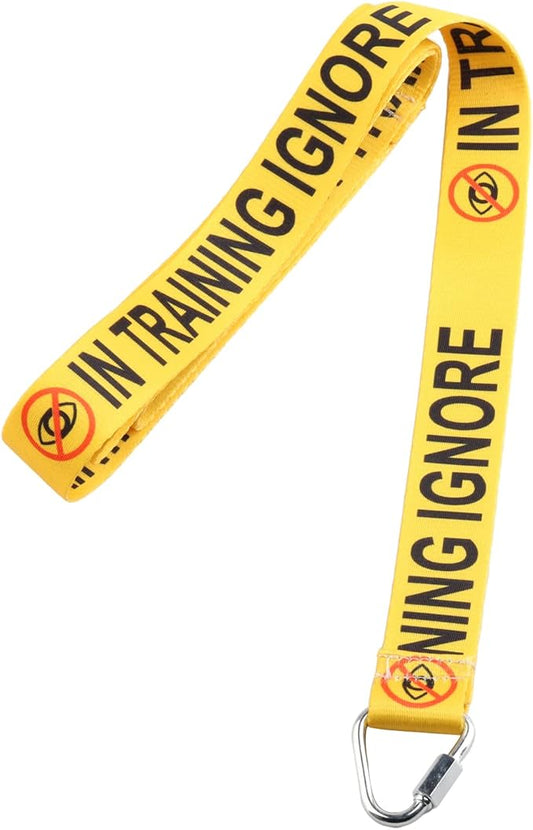 JXGZSO Please Ignore Me in Training Dog Lead Reactive Dog Give Me Space Puppy Leash Wrap Rescue Puppy Lead (in Training Ignore DL)