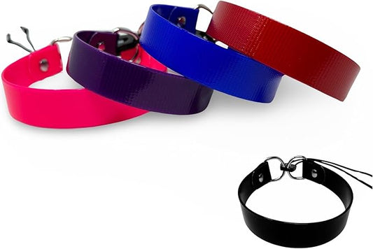 SparkDog Collars 1” Quick Adjust E-Collar Replacement Strap – Quick-Adjust, Waterproof & Durable – Fits Dogtra & Most Brands – Made in USA for Working Dogs, Hunters & Pet Owners (Black, High Flex)