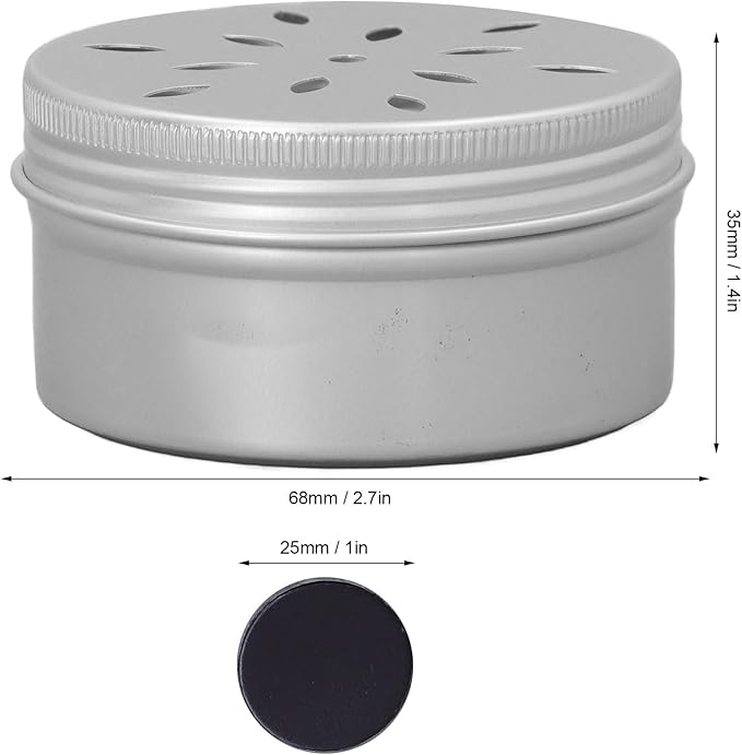 10Pcs Dog Scent Work Tins, Dog Scent Training Box, Dog Nose Work Containers with Soft Magnetic Stickers for Dogs Training Behavior Aids