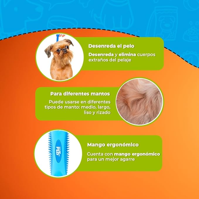 Fancy Pets Dog Card Medium Blue