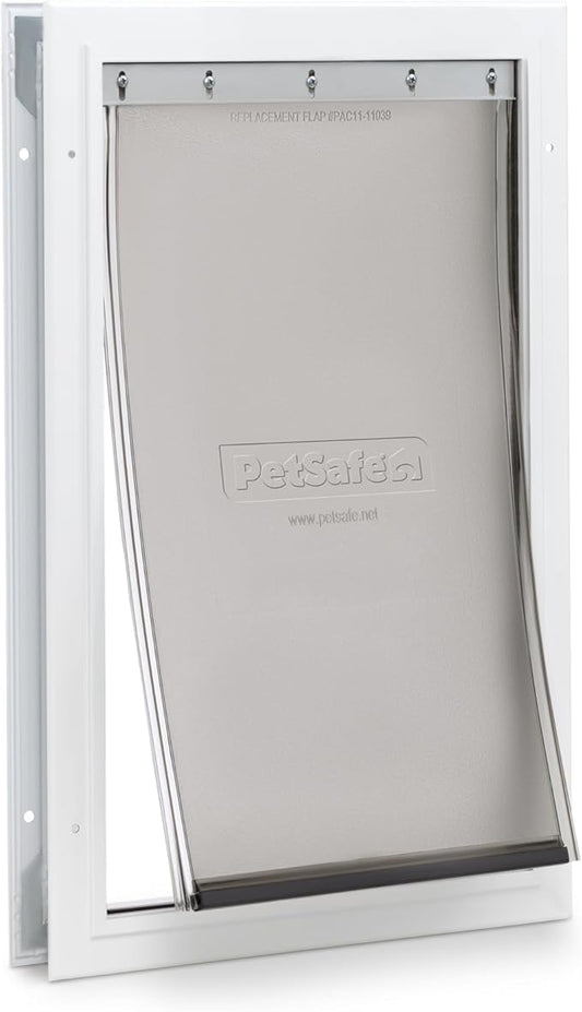 PetSafe Freedom Aluminum Dog and Cat Door - Durable Frame - Small, Medium, Large, X-Large