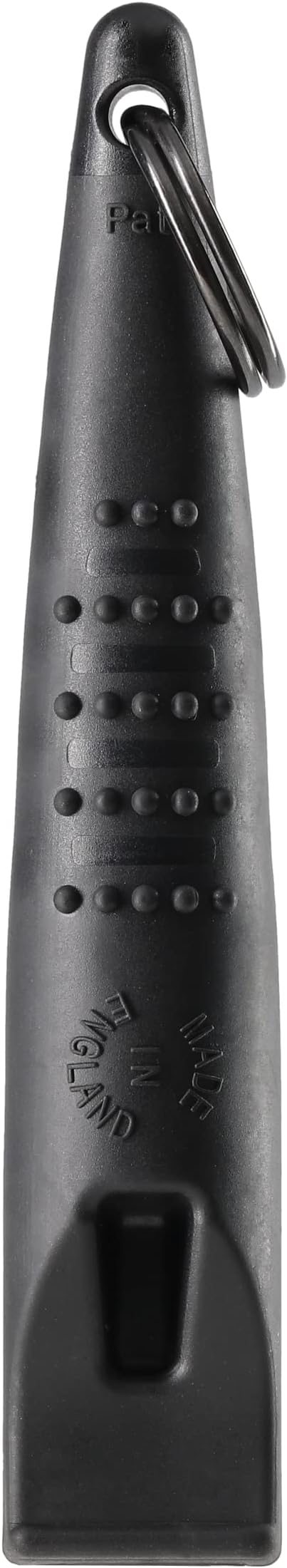 ACME Alpha 210.5 Professional Dog Training Whistle with Enhanced Ergonomic Grip. BPA-Free Plastic. 110 dBA. Standardized Frequency for Smaller Dogs. Weatherproof. Made in the UK (Black)