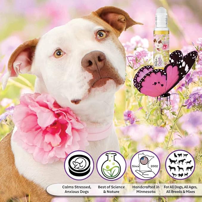 The Blissful Dog American Staffordshire Terrier Relax Dog Aromatherapy Spray for Your Dog's Anxiety