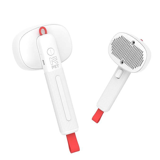 Multifunctional Pet Brush, Dog Brush for Shedding, Cat Brush for Shedding, Grooming & Hair Removal, Deshedding Dog Brush, Cat Brushes for Indoor Cats, Vibrating Massage & Negative Ionic Technology.