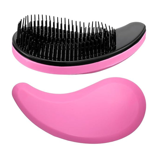 Small Dogs Brush Puppy Hair Brush Soft Pet Massaging Grooming Brushes Gentle Hair Remover for Teddy Yorkies Maltese Shih Tzu Chihuahua Maltipoos Small Breeds Cat Animals Wet or Dry Fur (pink)