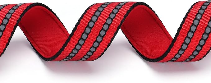 Choke Collar for Dogs，Stainless Steel Chain Collar Martingale, No Pull Slip Cinch Training Escape Proof Heavy Duty Dog Collar for Small Medium Large Pet Boy Male Dogs，Red L