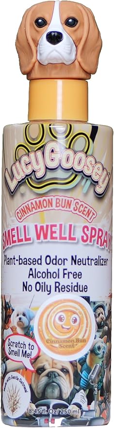 Dog Deodorizing Spray – Natural Grooming Mist for Dogs – Long-Lasting Fresh Scents – Alcohol-Free, Moisturizing, Detangling – Smell-Good Coat Spray