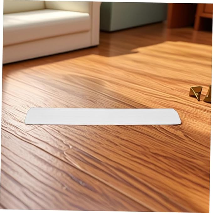 2Pcs Safety Gate Pedals Slip Floor Height Guardrail Accessories for Pet Gates Durable Indoor Puppy and Cat Safety Barrier Easy Installation White