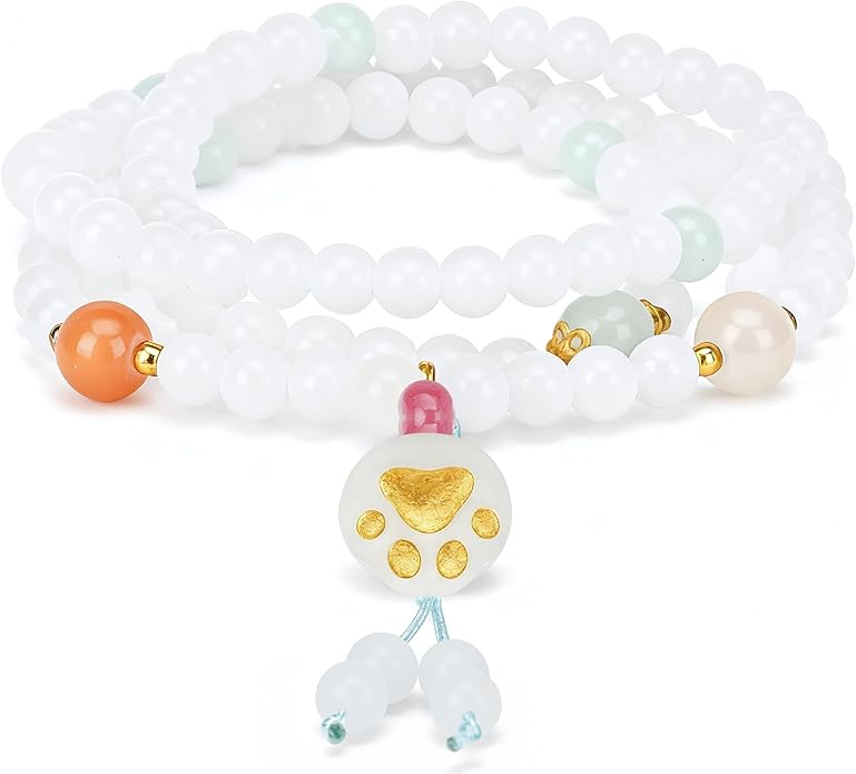 LINGYUAN Pet Memorial Gifts for Dogs Cats, Pet Memorial Bracelet, Remembrance Pet Loss Sympathy Gift for Cat Dog Lovers, Bereavement Gifts for Loss of Pet