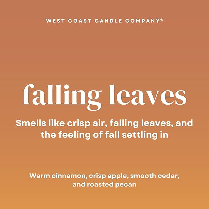 Pet Safe Wax Melts for Dogs | Non Toxic Soy Wax Melts | Natural, Paraffin-Free, Clean Burning | Odor Eliminating Wax Cubes | Falling Leaves
