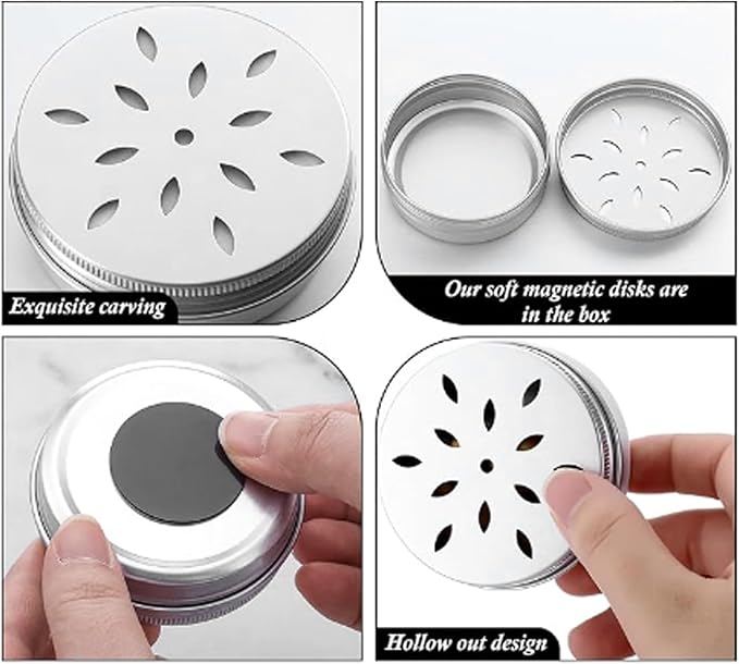 10Pcs Dog Scent Work Tins, Dog Scent Training Box, Dog Nose Work Containers with Soft Magnetic Stickers for Dogs Training Behavior Aids