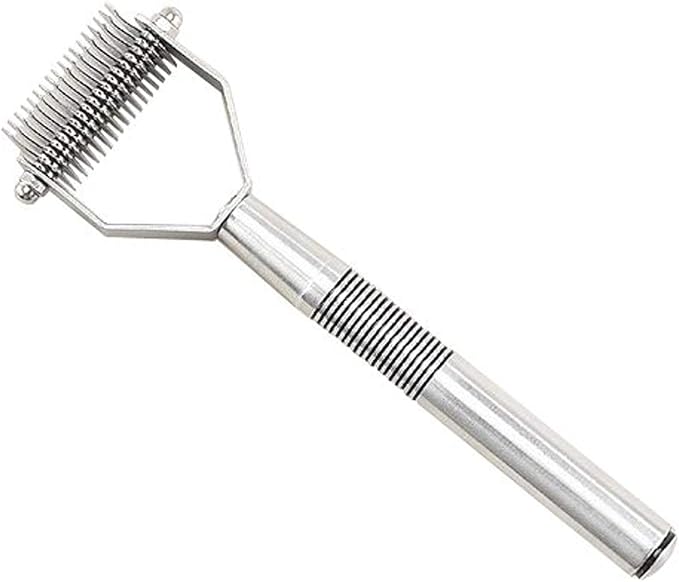 Oster Professional Pet Grooming Undercoat Rake, 18-Tooth, Medium/Fine (078928-320-000)