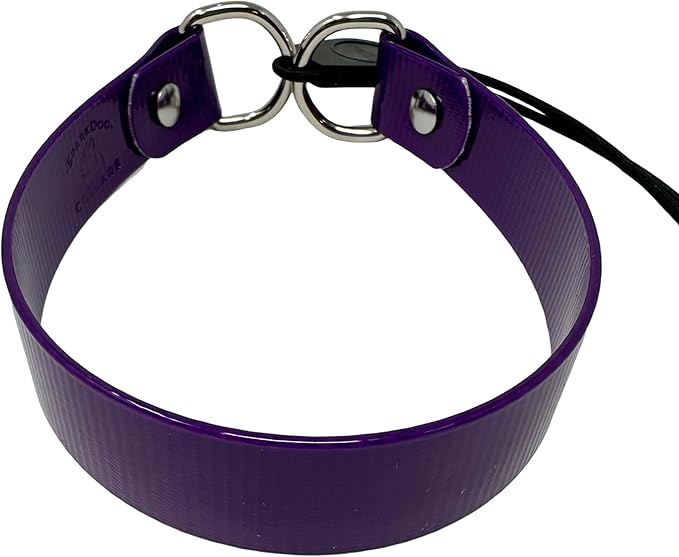 SparkDog Collars 1” Quick Adjust E-Collar Replacement Strap – Quick-Adjust, Waterproof & Durable – Fits Dogtra & Most Brands – Made in USA for Working Dogs, Hunters & Pet Owners (Purple, High Flex)