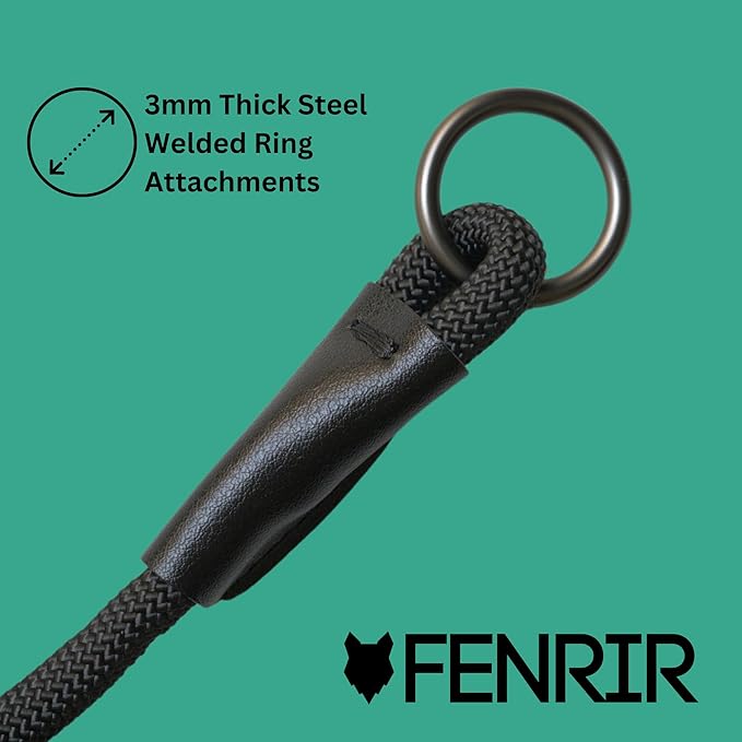 Fenrir Slip Collar with Spring Loaded Limiter Black (Medium)