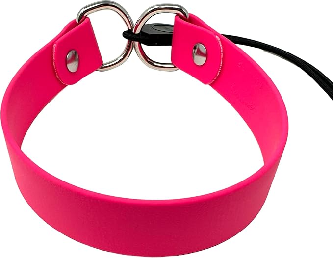 SparkDog Collars 1” Quick Adjust E-Collar Replacement Strap – Quick-Adjust, Waterproof & Durable – Fits Dogtra & Most Brands – Made in USA for Working Dogs, Hunters & Pet Owners (Pink, Standard Beta)
