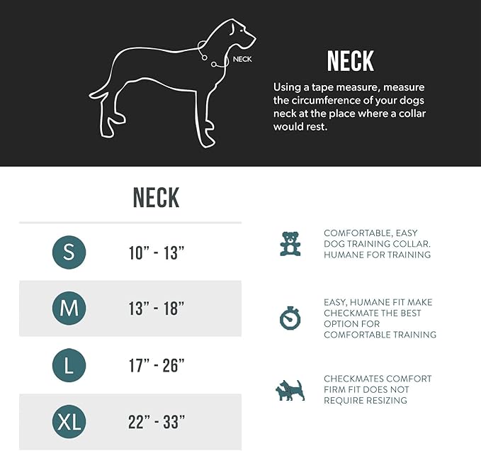 EzyDog Checkmate Martingale Collar for Dogs – Premium Nylon Training Dog Collar for Easy Control with no Choking (Small, Orange)