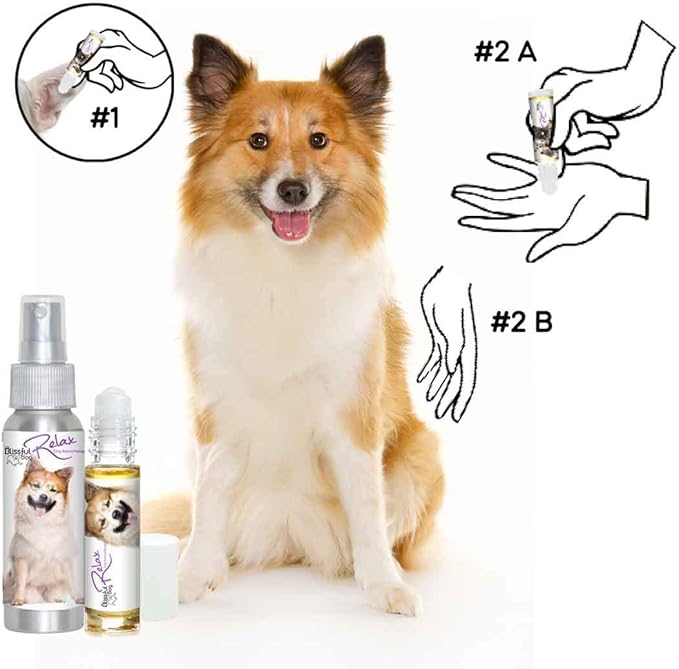 The Blissful Dog Icelandic Sheepdog Relax Dog Aromatherapy, 0.45-Ounce Roll-On