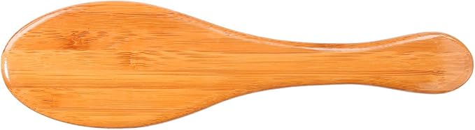Bass Brushes | The Hybrid Groomer | Shine & Condition Pet Brush | Patented & Award Winning Pet Brush | Natural Bristle + Alloy Pin | Pure Bamboo Handle | Small Oval | Dark Finish | Model A13-DB