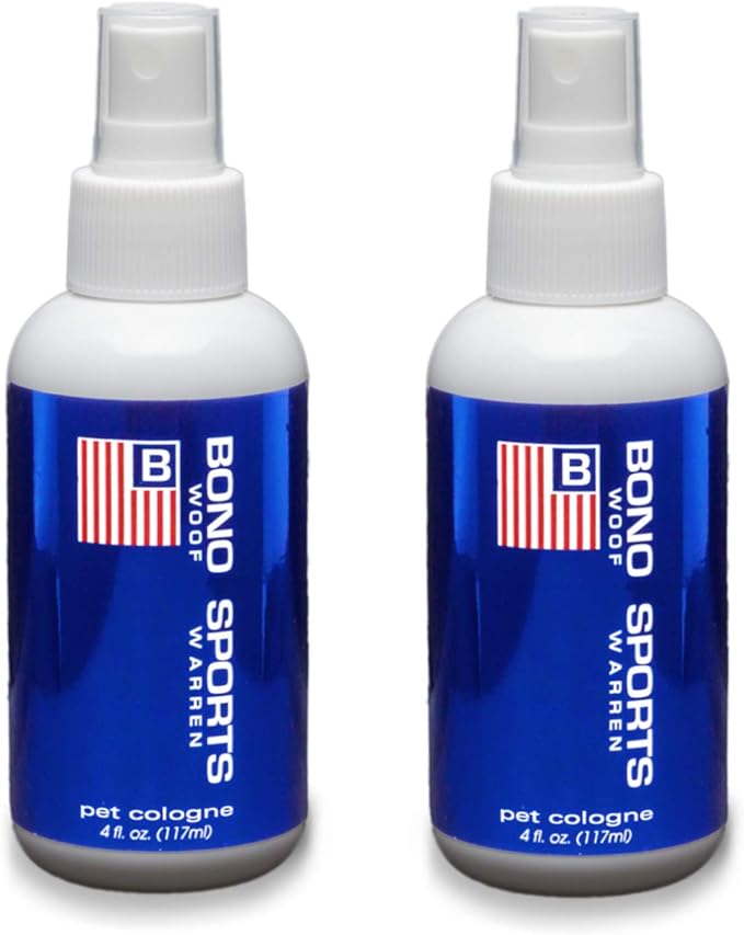 Designer Doggie Cologne Bono Sports (2 Pack- 4oz Bottles)