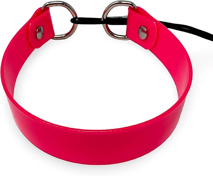 SparkDog Collars 1” Quick Adjust E-Collar Replacement Strap – Quick-Adjust, Waterproof & Durable – Fits Dogtra & Most Brands – Made in USA for Working Dogs, Hunters & Pet Owners (Pink, High Flex)