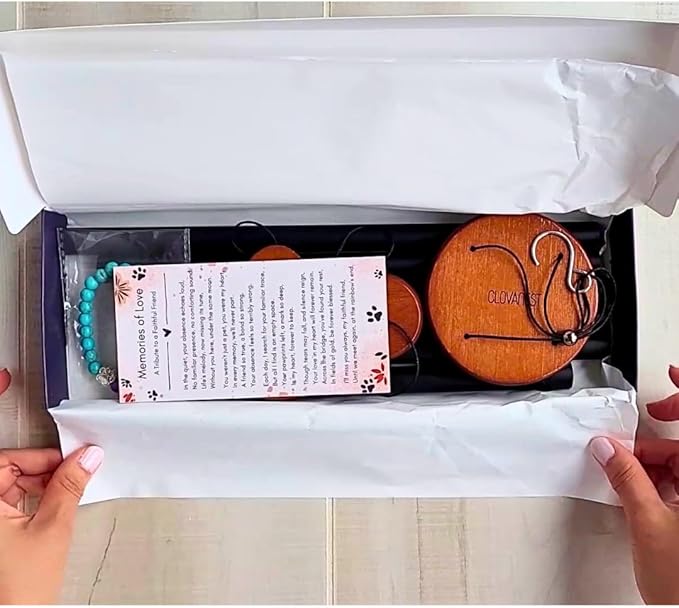 Dog Memorial Gifts for Loss of Dog, Pet Memorial Wind Chime (28 Inches), Loss of Dogs Sympathy Gift, Pet Remembrance Gift, Bereavement Gifts Dogs, Passing Away, Rainbow Bridge Gift