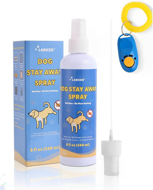 8 Oz Solution to Keep Dogs from Marking Indoors, Behavior Support Spray to Stop Dogs from Marking Their Territory, Gentle and Effective Pet Behavior Aid