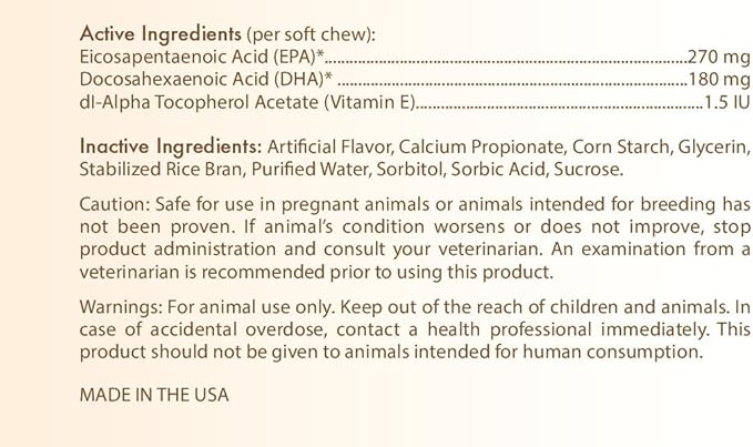 Healthy Breeds Miniature Schnauzer Omega HP Fatty Acid Skin and Coat Support Soft Chews 60 Count