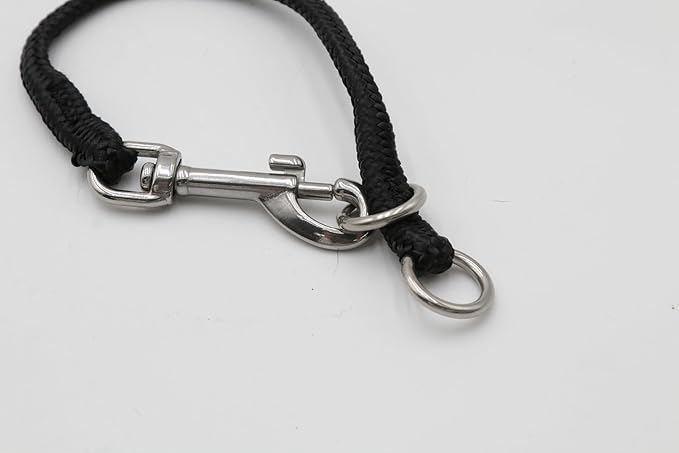 Leerburg 16" Dominant Dog Collar – Heavy Duty No-Pull Slip Training Collar for Aggressive or Reactive Dogs, Choke-Style Safety Design