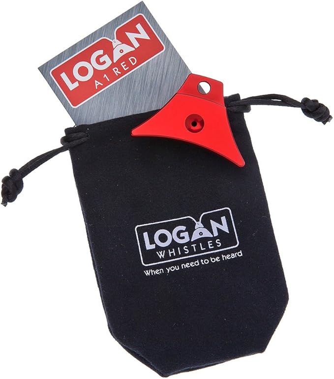 Logan A1 Sheep Dog Whistle (Red)