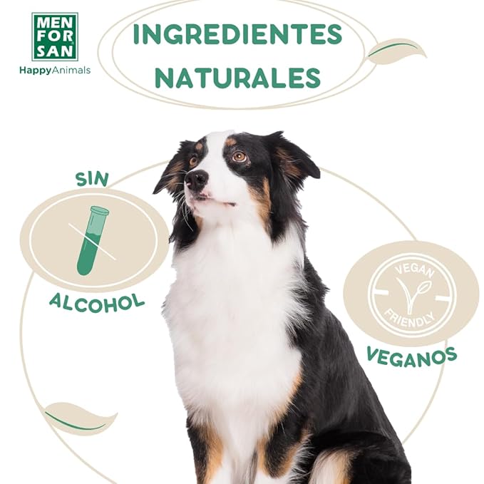 MENFORSAN Eau de Cologne Coconut for dogs 100% Natural, Vegan-Friendly, Alcohol Free