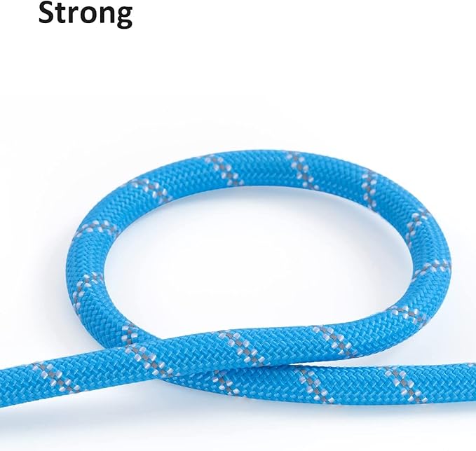 Long Leash for Dog Training 16FT/30FT/50FT/100FT, Reflective Threads Rope Check Cord, Heavy Duty Lead for Large Medium Small Dogs Walking, Playing, Camping, or Yard