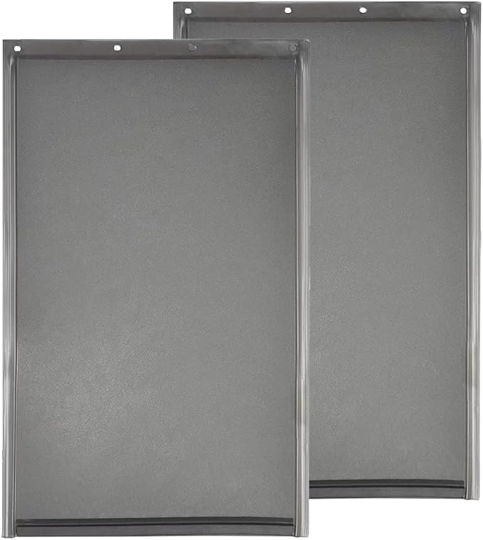 Medium Replacement Dog Door Flap Compatible with PetSafe Measures 8 1/8” x 12 7/8” PAC 11-11038（2 Packs）