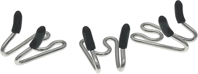 Herm Sprenger Dog Training Prong Collar with Quick Release Cliclock Buckle, 3 Extra Links, 30 Comfort Tips - Stainless Steel No-Pull Collar with Swivel Ring for Small Medium Dogs, Made in Germany