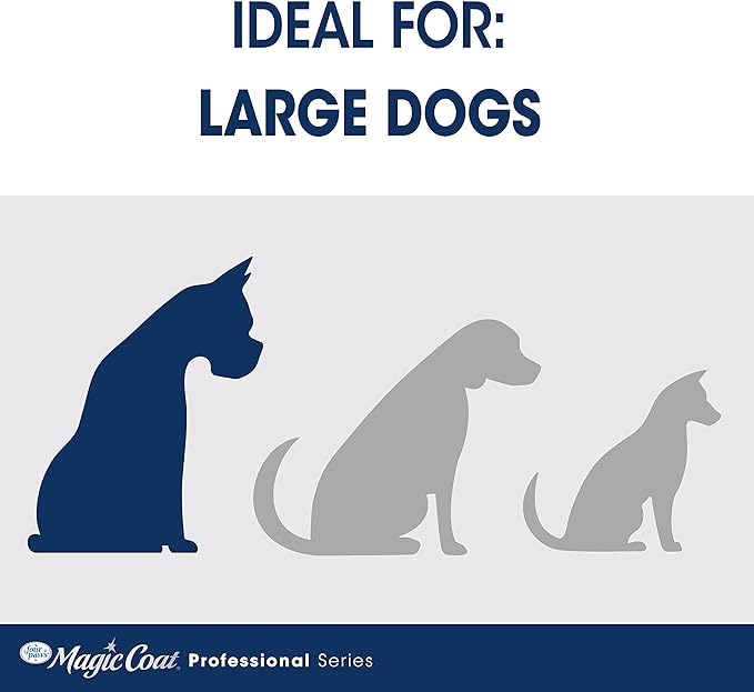 Four Paws Magic Coat Professional Series Grooming Brushes for Dogs & Cats l Trimmers, Nail Clippers, & Brushes Dog & Cat (Packaging May Vary)