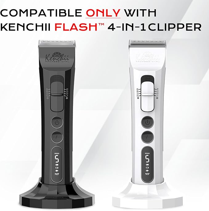 Kenchii Flash Clipper Blade (Standard) Only Compatible with Flash Clipper, Black & White