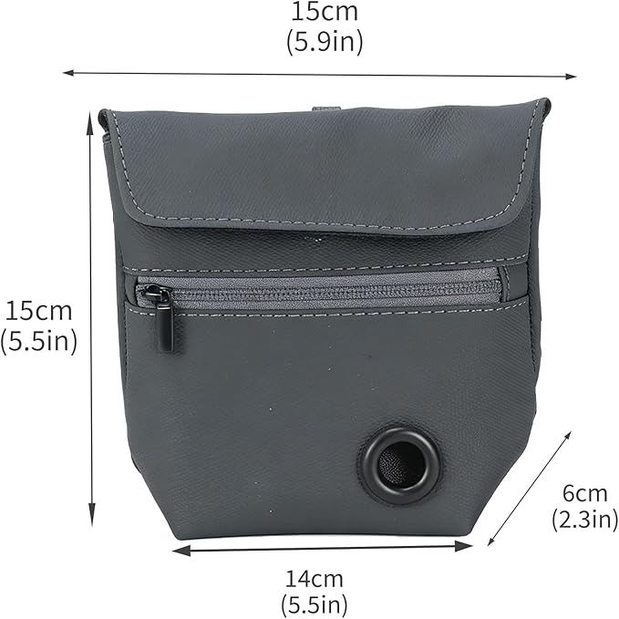 Dog Treat Pouch,Pet Training Treats Bag Magnetic Waist Bags Walking Holder Pouches for Puppy Aids Behavior Small Dogs Snack Fanny Closure Belt Pack with Clicker