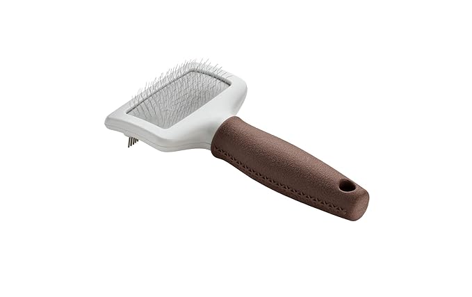 HUNTER Combination Brush Spa Slicker & Comb Dog Brush (Small (6.7 inch)