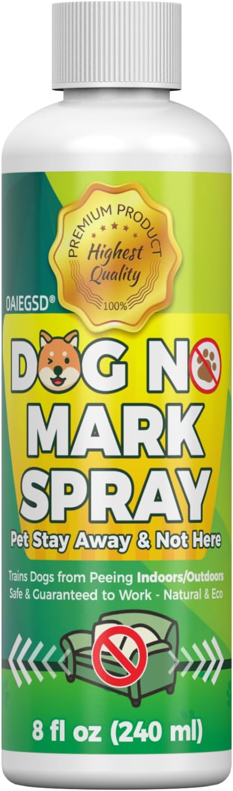 8oz Natural Pet Spray for Encouraging Good Bathroom Habits in Dogs - Not Here Dog Spray Training Spray to Stop Dogs from Marking