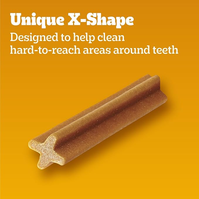 Pedigree Dentastix Dental Chews for Dogs, Small and Toy Breed Dog Treats, Original Flavor, 14 oz. Bag (58 Treats Total)