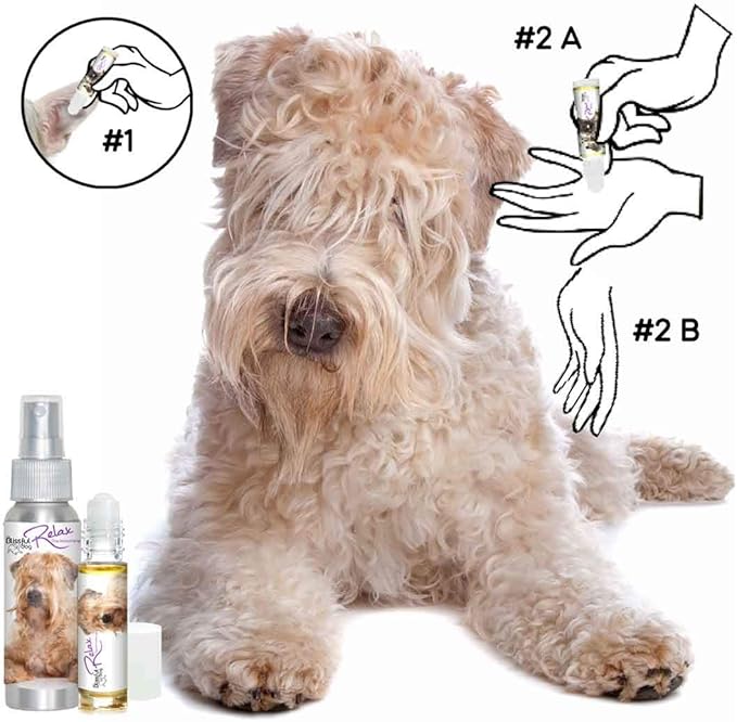 The Blissful Dog Soft Coated Wheaten Terrier Relax Dog Aromatherapy, 0.45-Ounce Roll-On